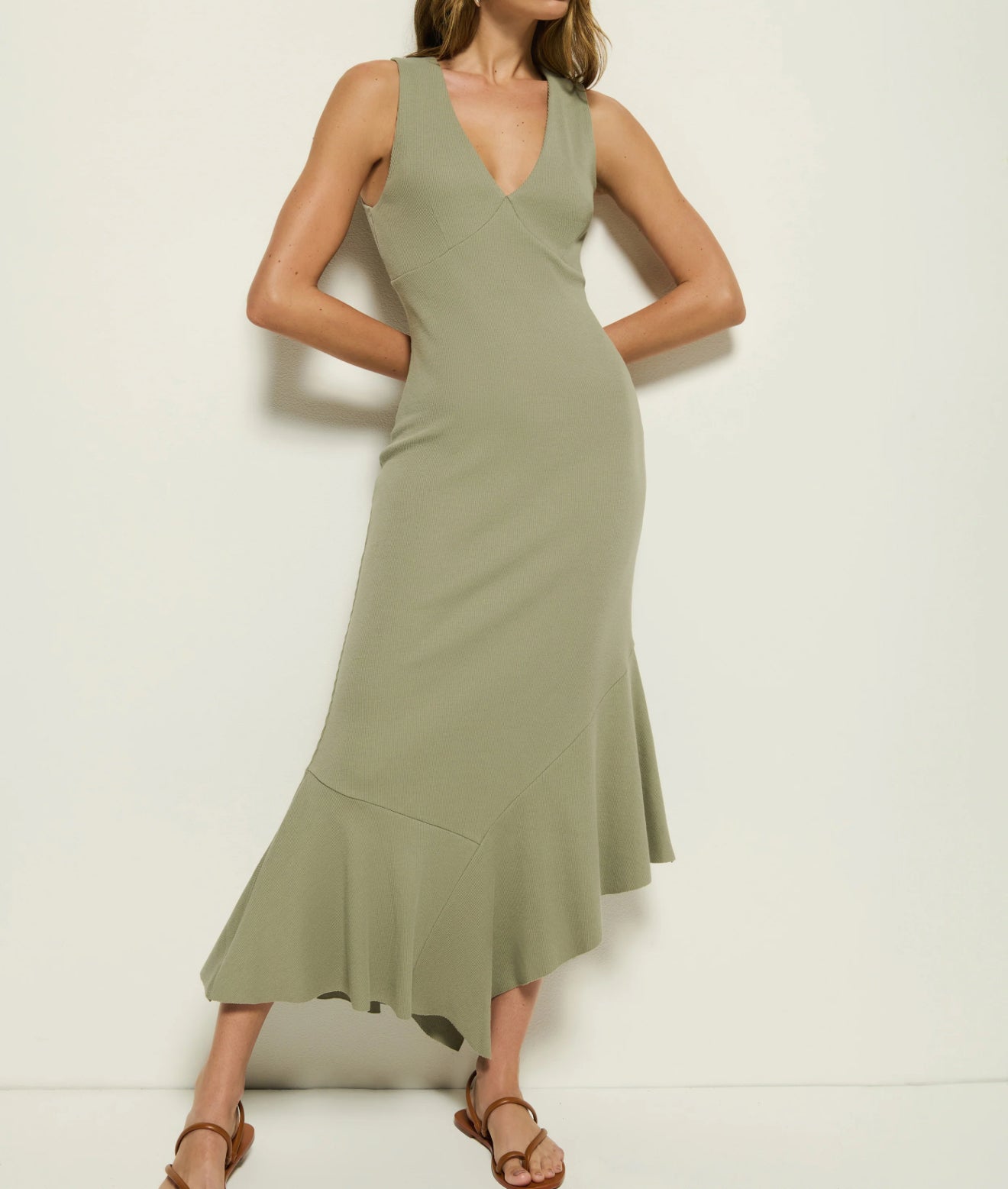 Nation Ltd Carmel Dress - Herb