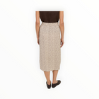 Yerse EcoVero™ Floral Print Skirt - Ecru