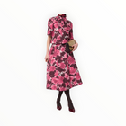 Tara Jamon Carolane Shirt - Ecru Jacquard Floral