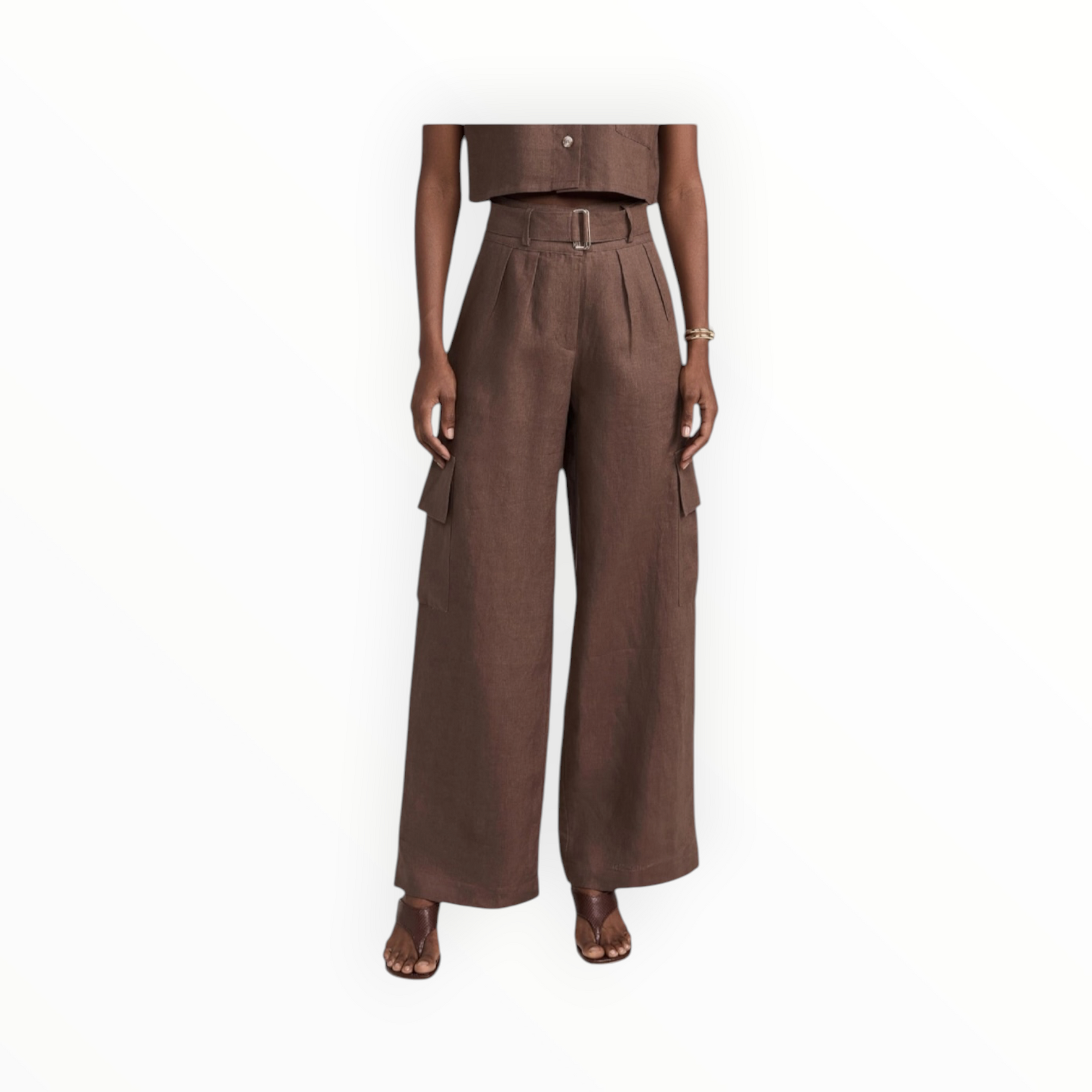 Hevron Maggie Pant - Chocolate