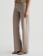 AG Jeans Adria Low-Rise Wide Leg Pant - Simple Taupe