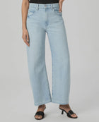 Paige Arellia Ankle Jeans With Wide Undone Hem - Fernanda