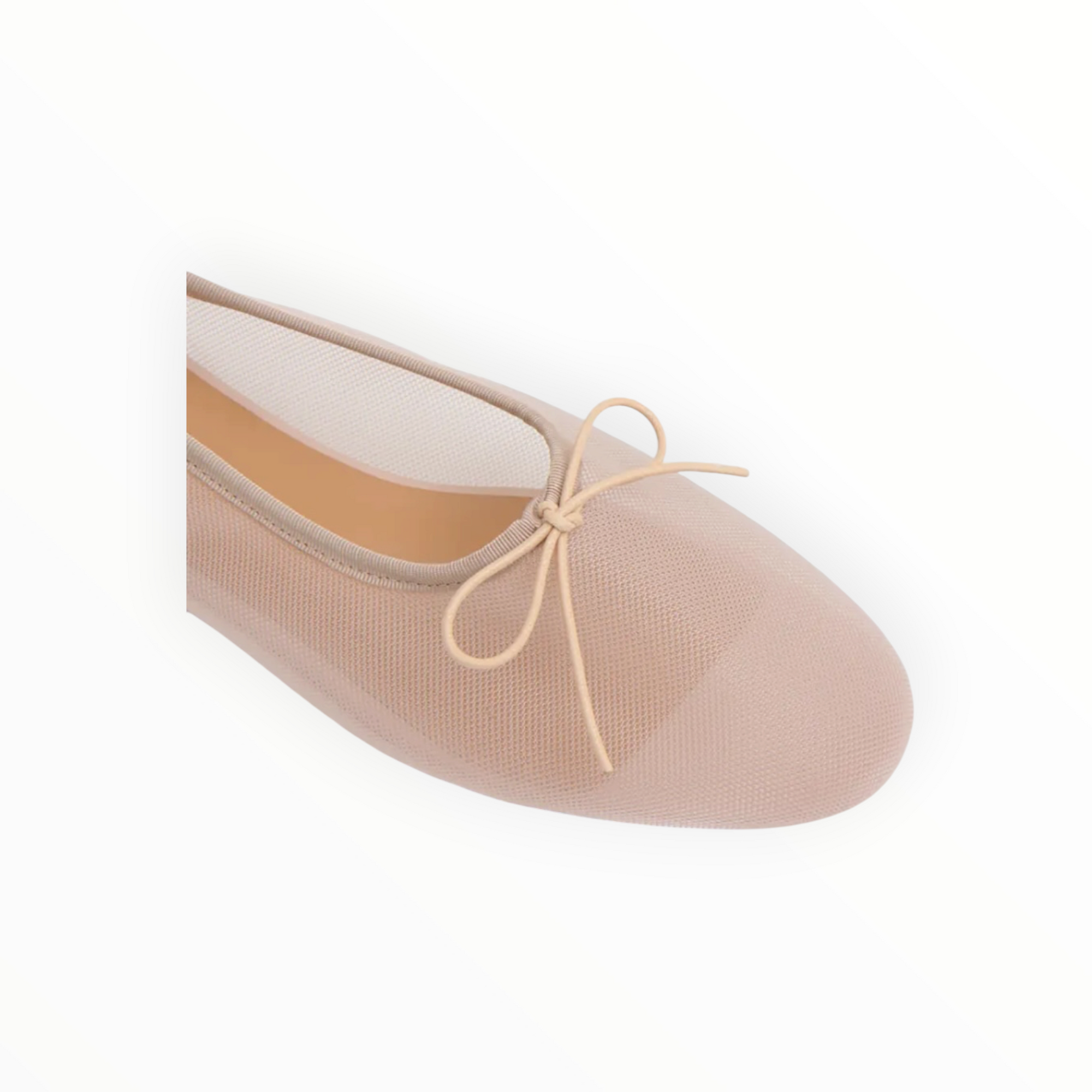 Mansur Gavriel Mesh Dream Ballerina - Beige