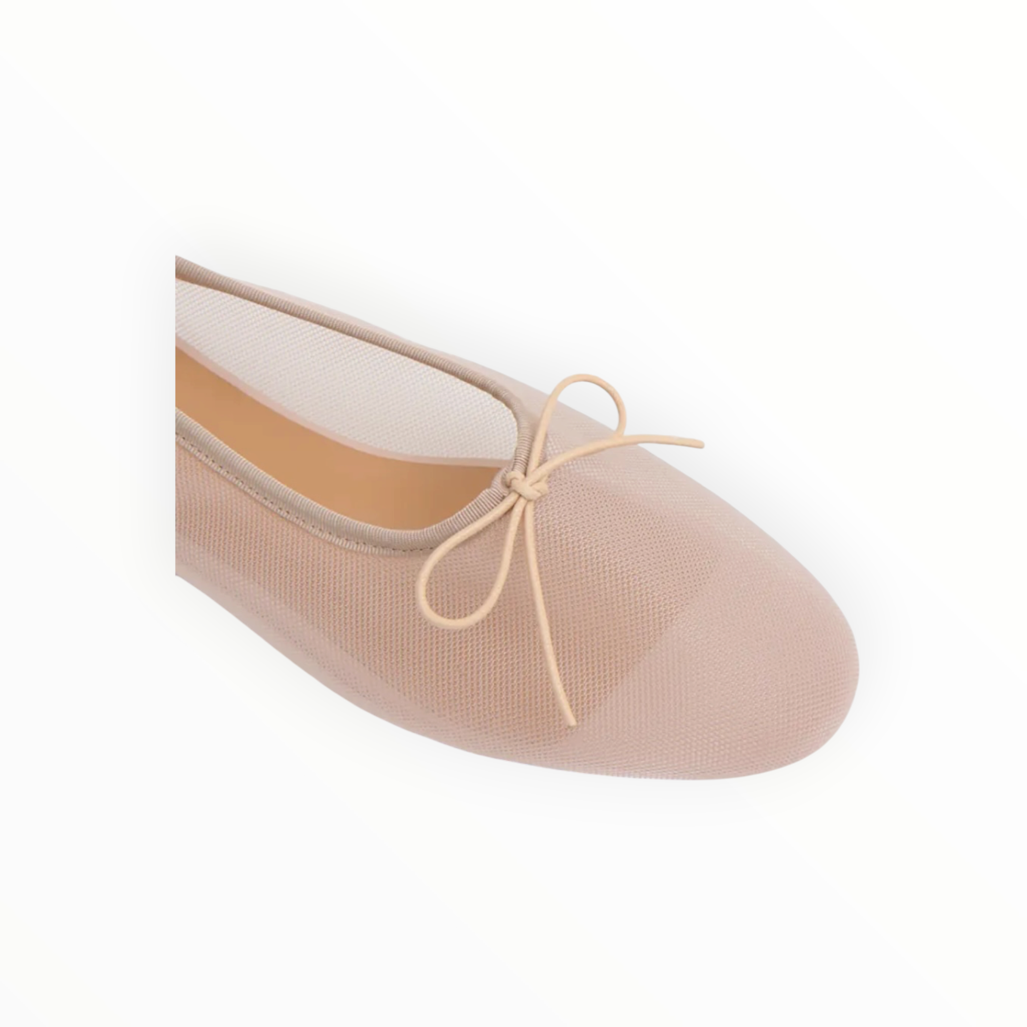 Mansur Gavriel Mesh Dream Ballerina - Beige