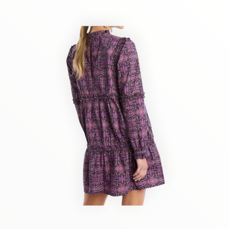 Allison New York Sandra Dress - Plum Kaleidoscope