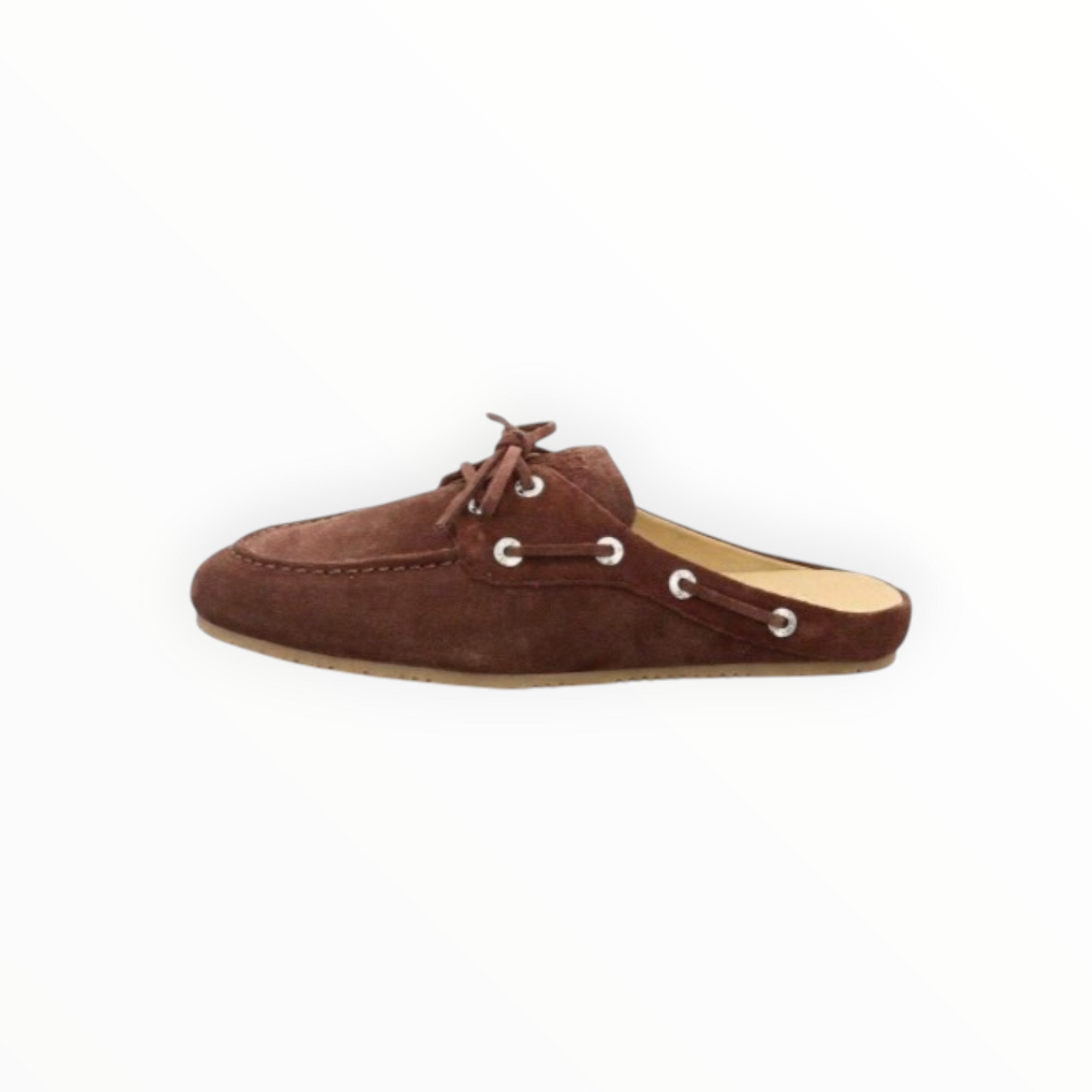 Thea Mika Sachi Moccasin Mule - Brown