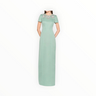THEIA Sorelia Floral Beaded Gown - Whispering Sage