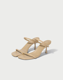 SIMKHAI Siren Low Heel Sandal - Camel