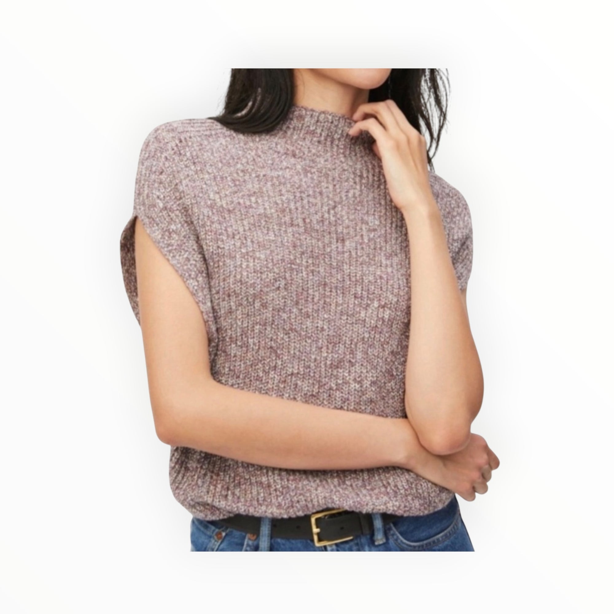 Michael Stars Aggie Pullover - Plum