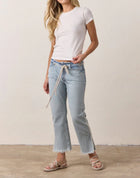 NSF Penny Relaxed Tie Waist Jean - Sunshine Wash