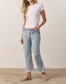 NSF Penny Relaxed Tie Waist Jean - Sunshine Wash