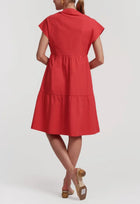 Frances Valentine Breezy Mini Dress - Red