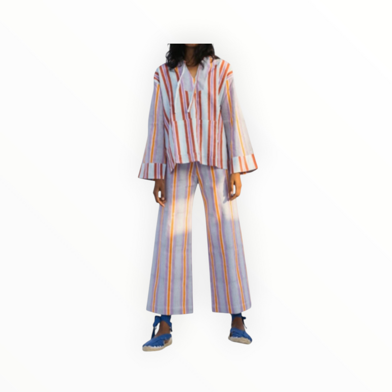 SZ Blockprints Disco Pant - Seaside Stripes