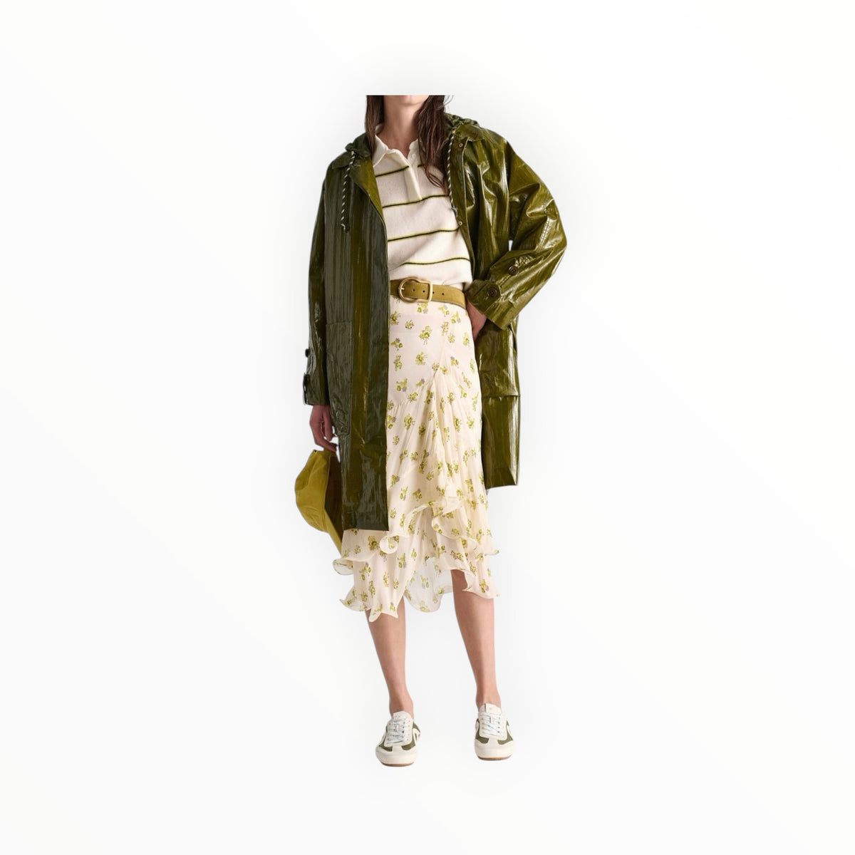 Dorothee Schumacher Sporty Statements Pullover - White Ginger Trio