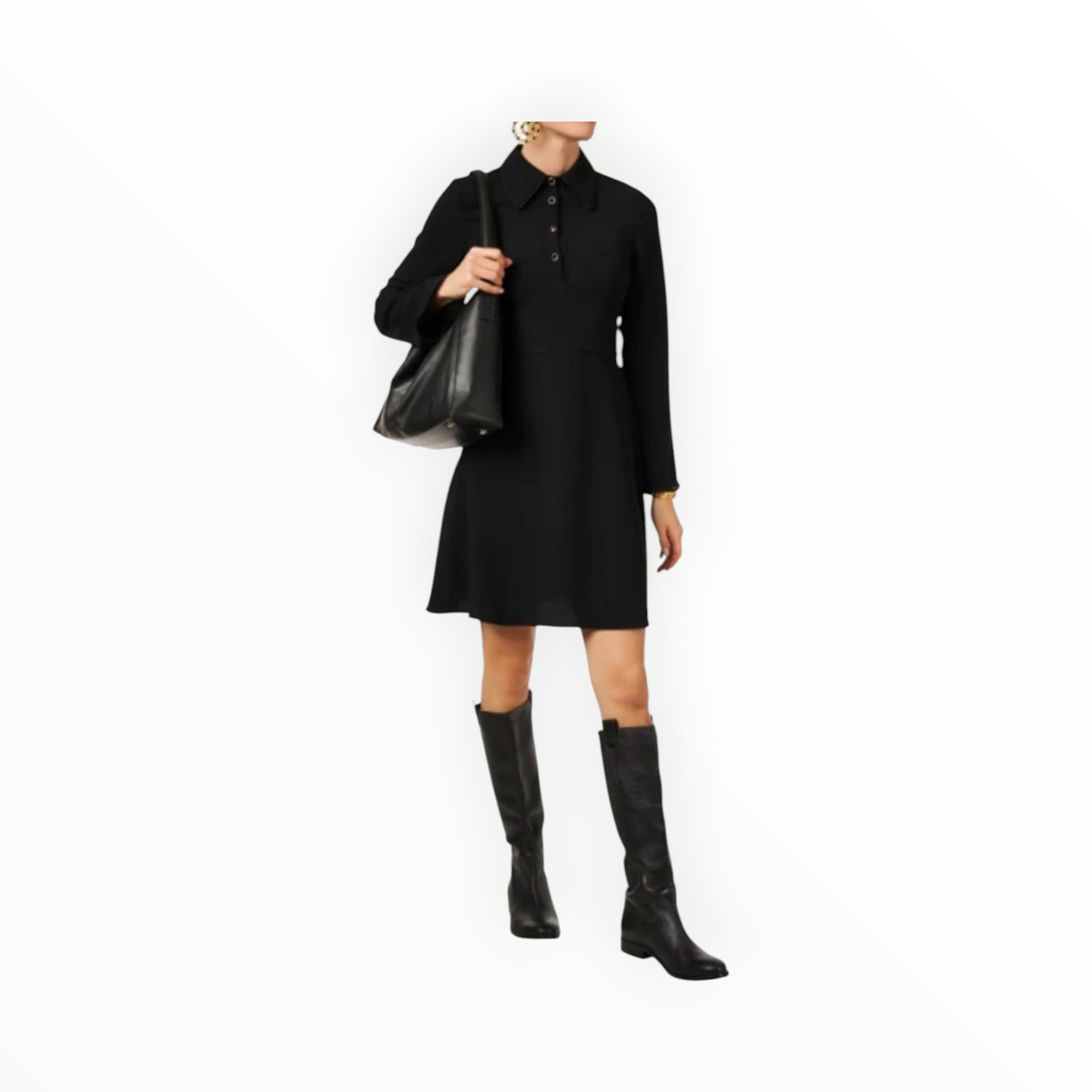 Tara Jarmon Rielle Dress - Black