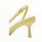 SIMKHAI Dylan Open Weave Slingback Pumps - Butter Cream