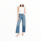Favorite Daughter Mischa Super High Rise Wide Leg Ankle - Rio