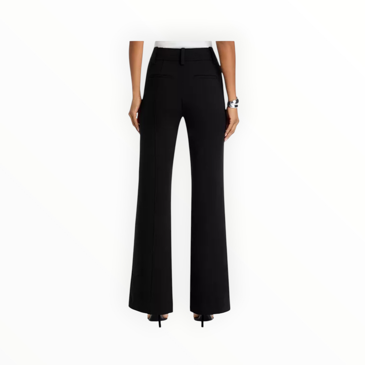 Derek Lam 10 Crosby Dawson Flare Trousers - Black