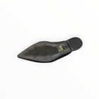 Pretty Ballerinas Overside Chain Leather Mules - Black