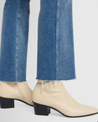 7 For All Mankind Luxe Vintage High Waist Slim Kick - Be My Baby