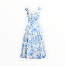 Favorite Daughter The Muse Dress - Blue/White Floral