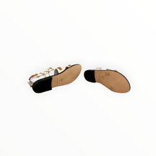 Nanni Milano Studded Sandal -White Multi