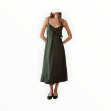 Bella Dahl Ruffle Cami Midi Dress - Forest Army