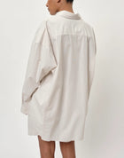 Herskind Lex Shirt - Creme Pinstripe