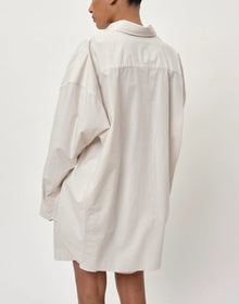 Herskind Lex Shirt - Creme Pinstripe