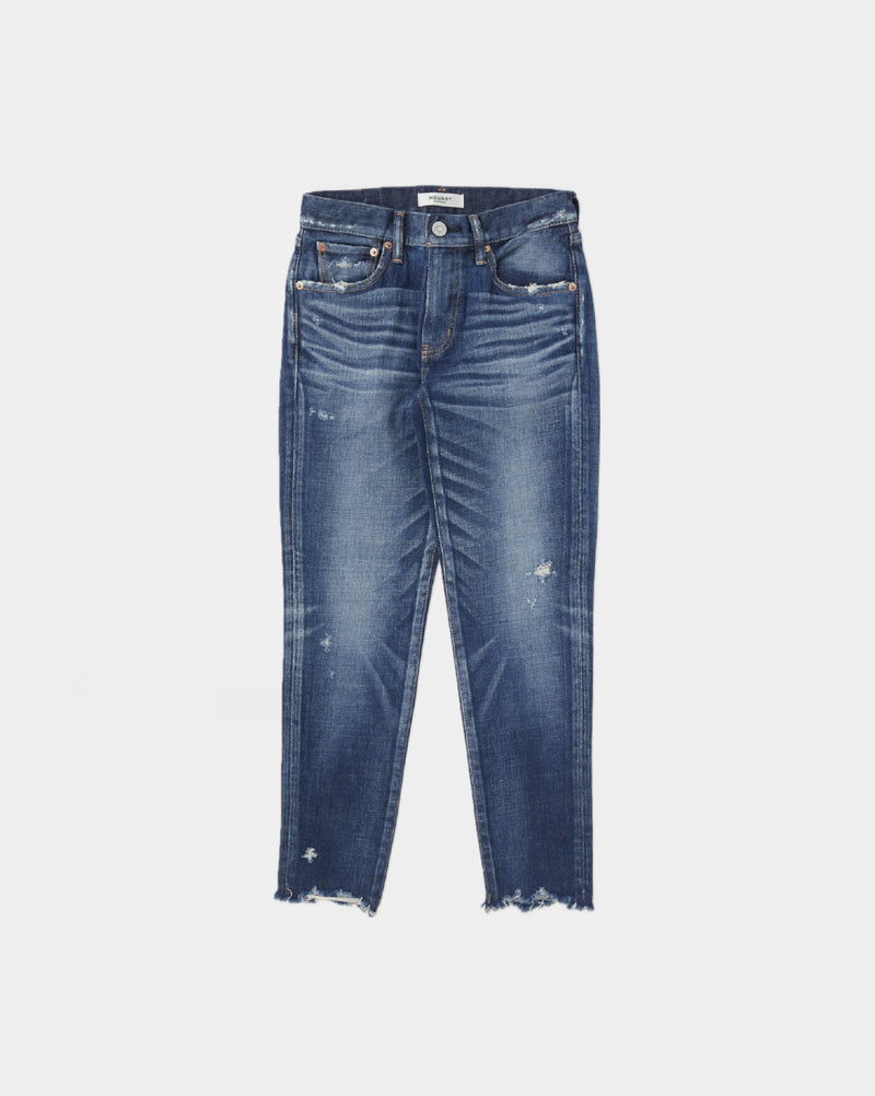 Moussy Vintage Checotah Skinny Jeans - Dark Blue