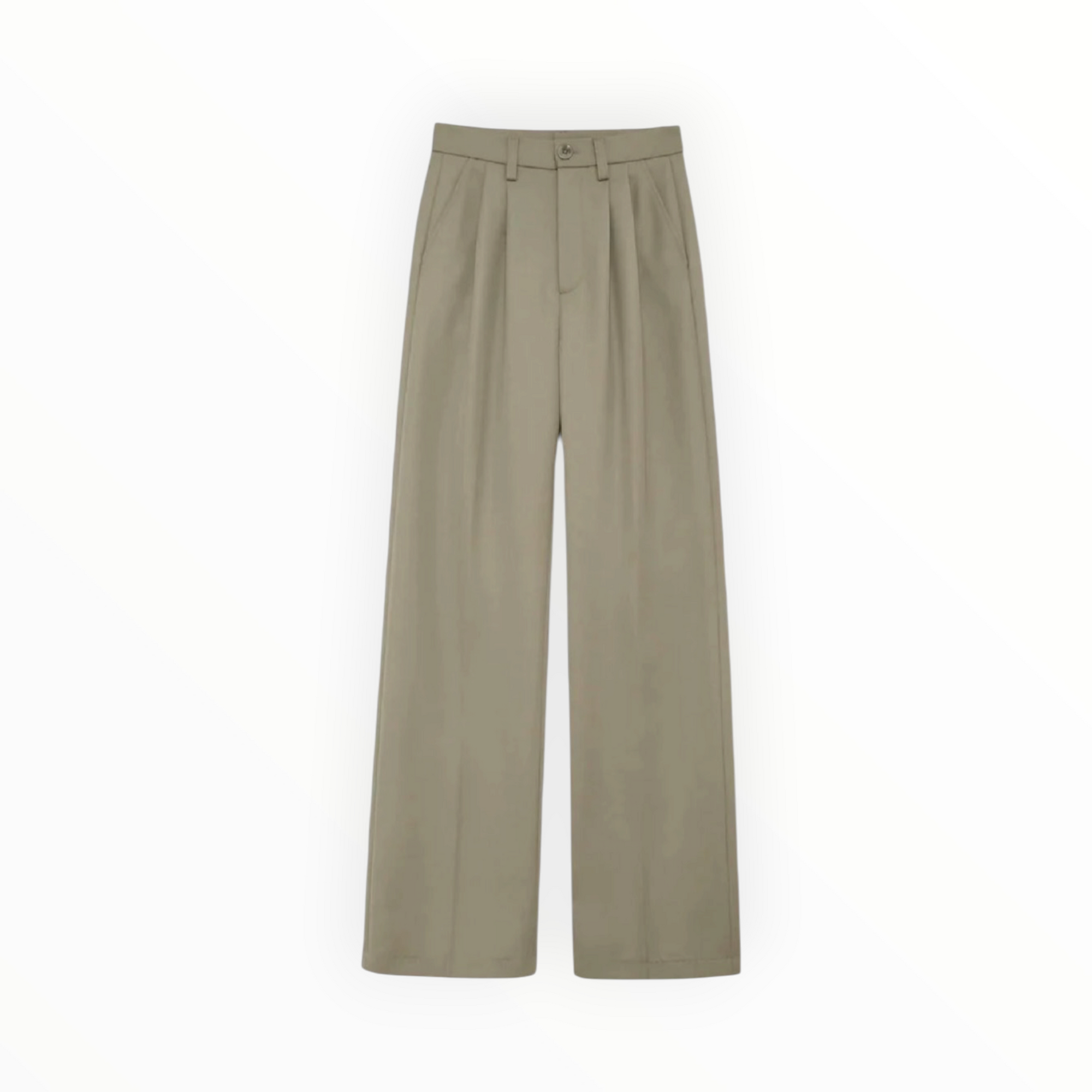 Anine Bing Carrie Trousers - Green Khaki