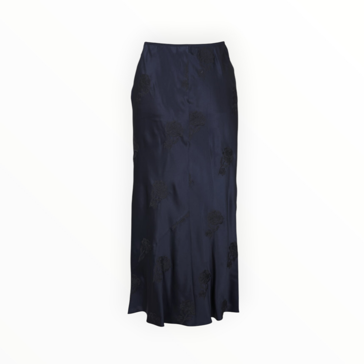 Dorothee Schumacher Sense of Shine II Midi Skirt - Navy/White
