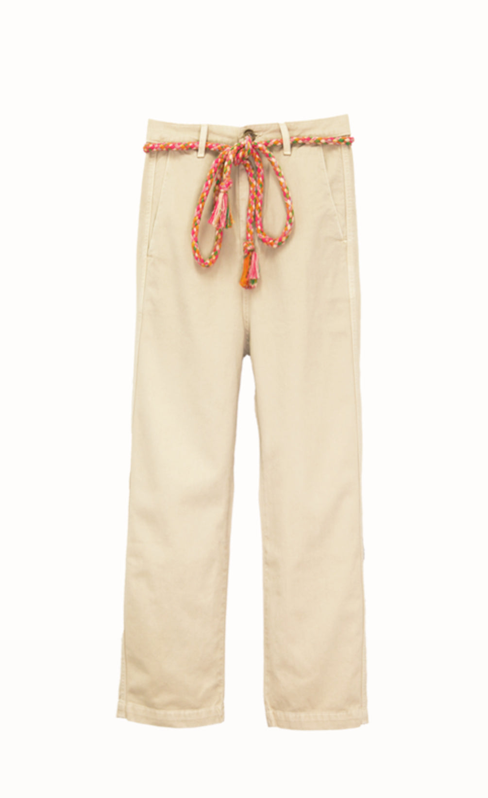 The Great. Ranger Chino Pants - Washed Khaki