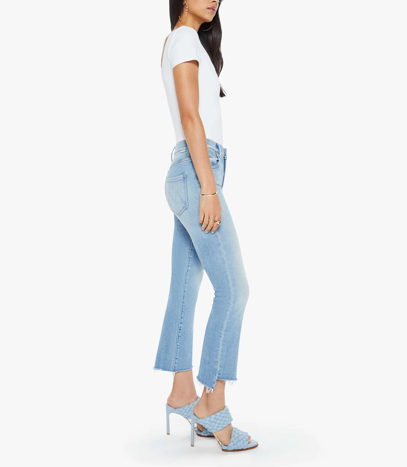 MOTHER The Insider Crop Step Fray - Can You Dig It?