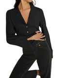 Nation Ltd Cassidy Button Up Shirt - Jet Black