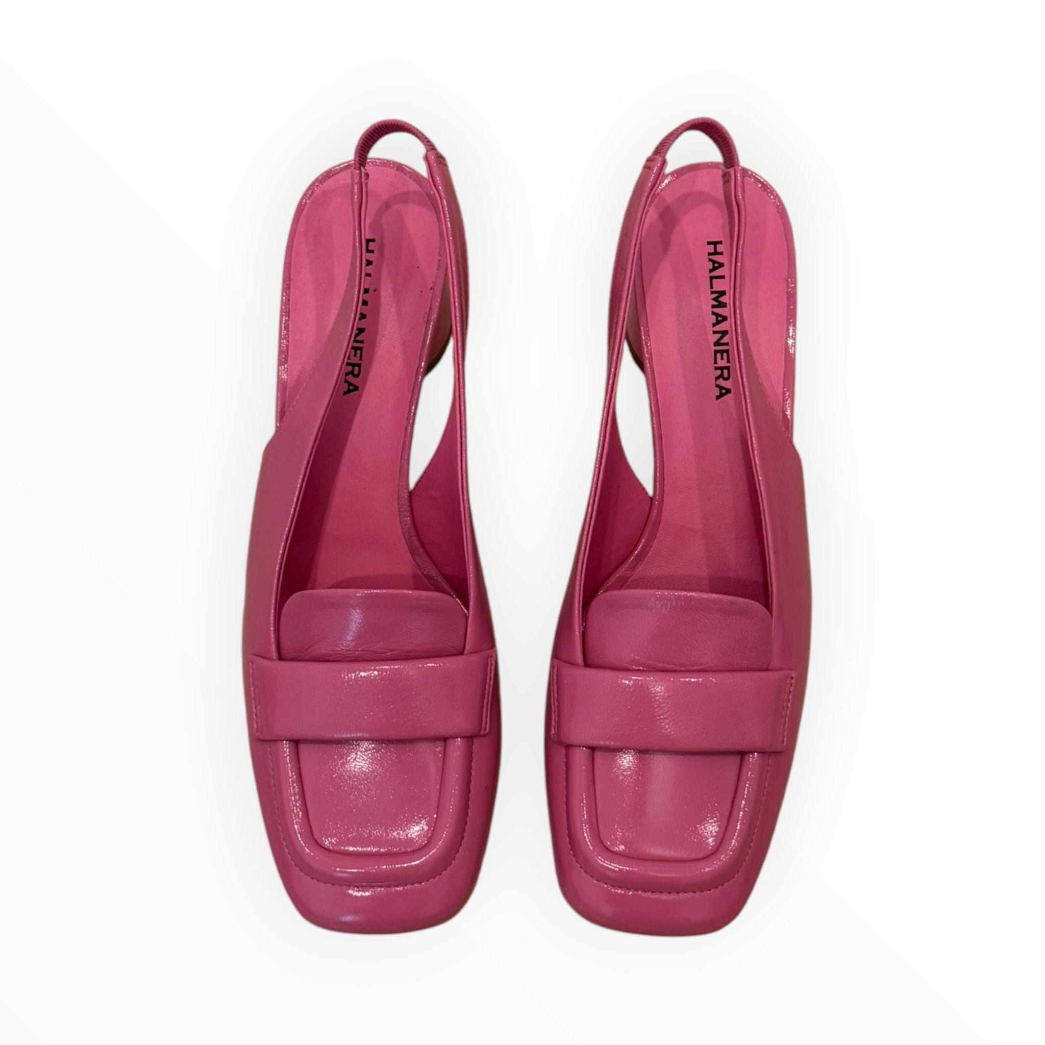 Halmanera Cala 25 Patent Leather Slingback - Pink