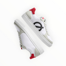 LØCI Classic Sneaker - White/Red/Navy