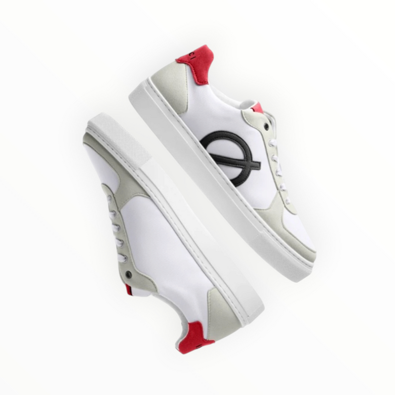 LØCI Classic Sneaker - White/Red/Navy