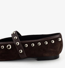 Bibi Lou Carinna Flat - Dark Brown