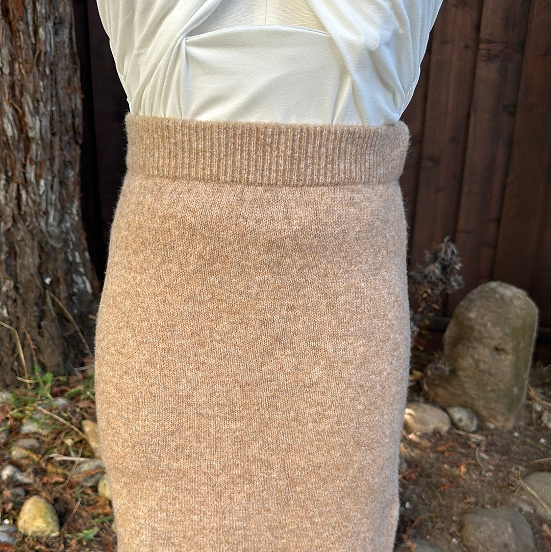 Greylin Faith Knit Skirt - Tan