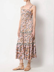 Omika Monroe Midi Dress - Lucia Lavender
