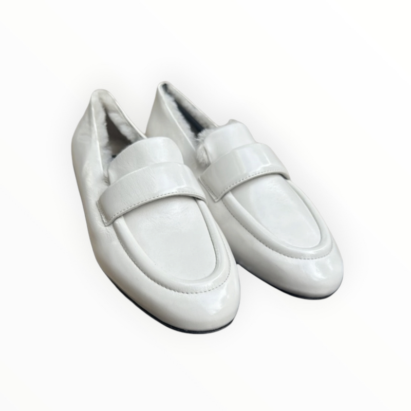 Halmanera Edin Fur Lined Flat - Tofu