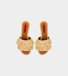 Simon Miller Fringe Raffia Salerno Sandal - Natural