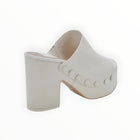 Dolce Vita Emol Platform Sandals - Ivory Leather
