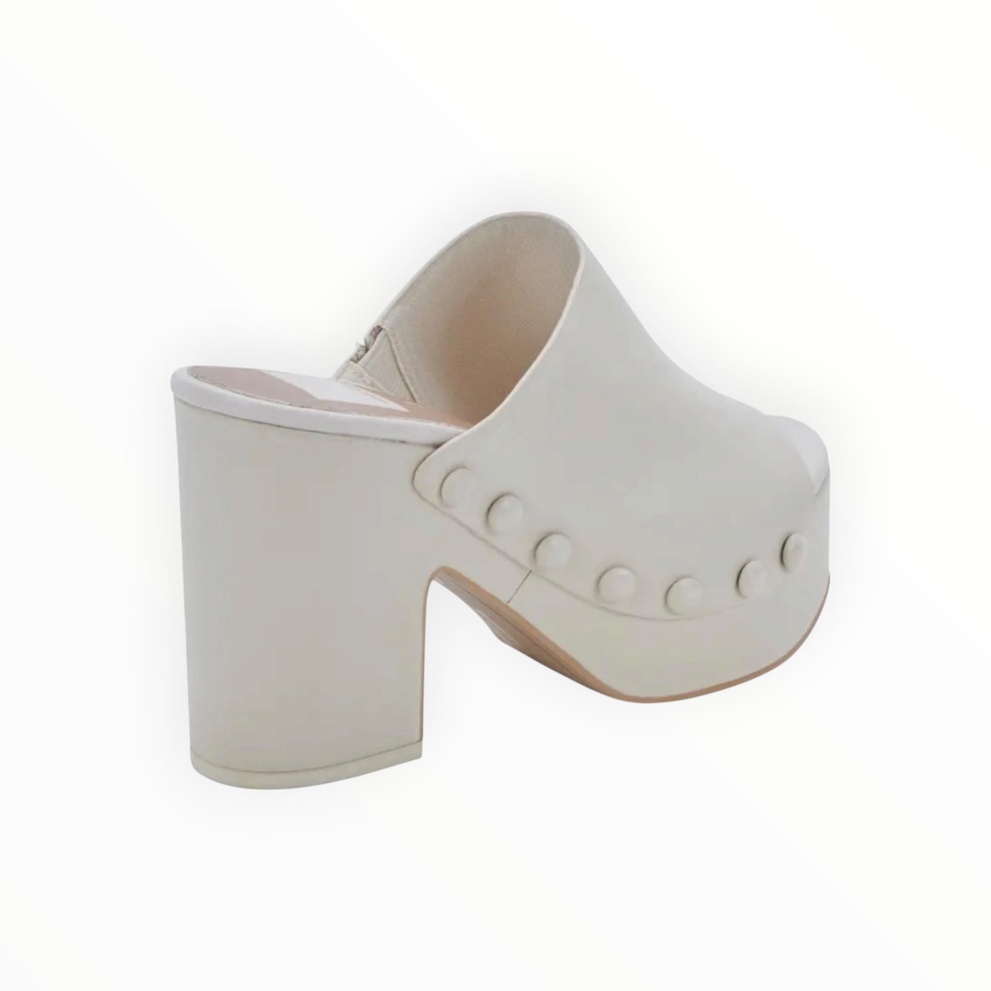 Dolce Vita Emol Platform Sandals - Ivory Leather