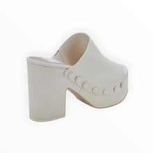 Dolce Vita Emol Platform Sandals - Ivory Leather