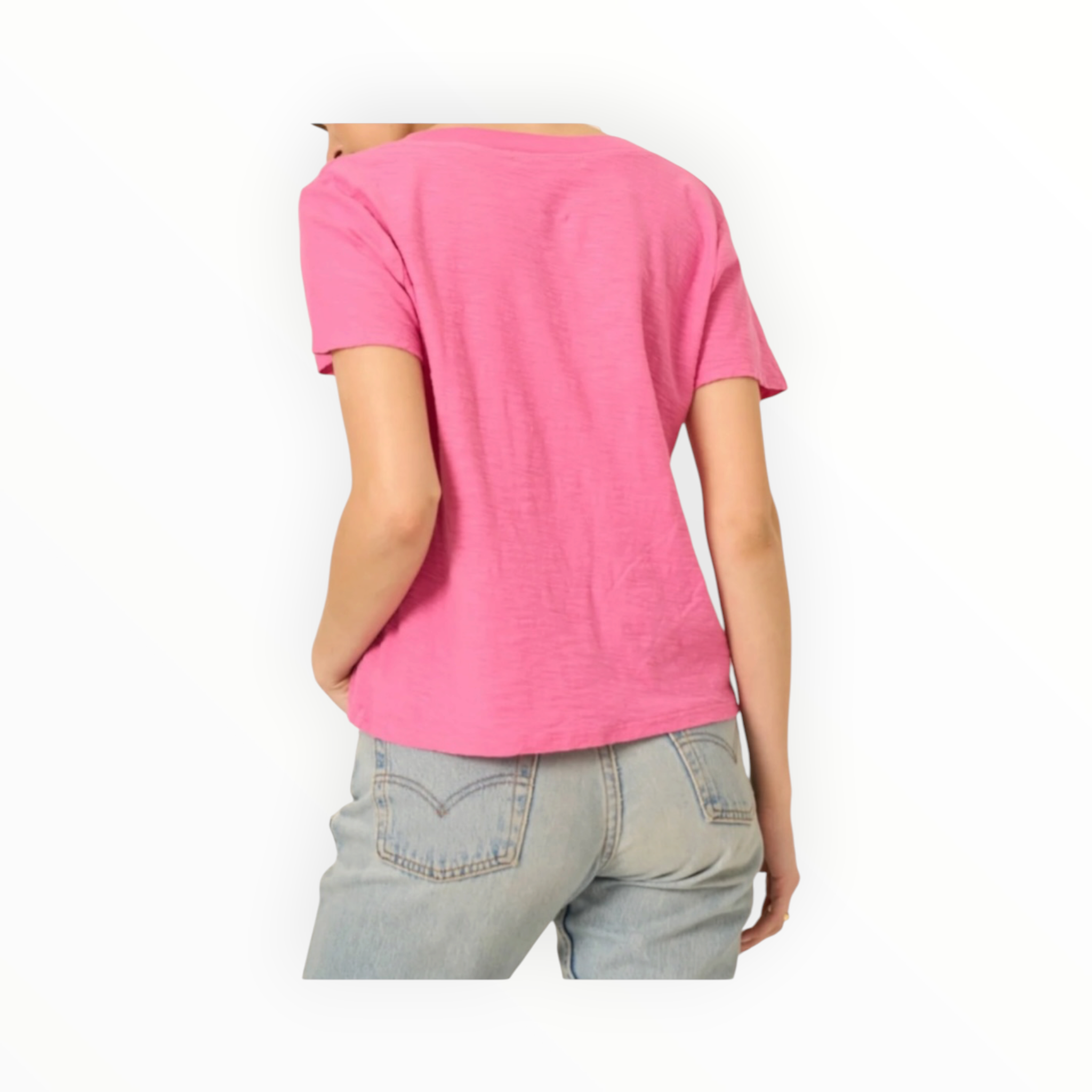 Project Social Plata Notched Tee - Love Potion Pink