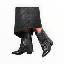 Halmanera Foldover Boot - Black