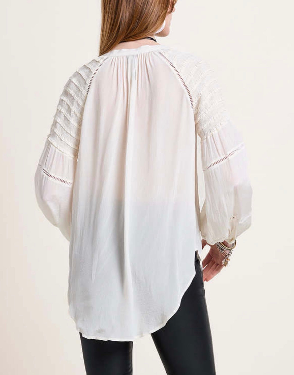 Scarlett Poppies Prairie Top - Vanilla