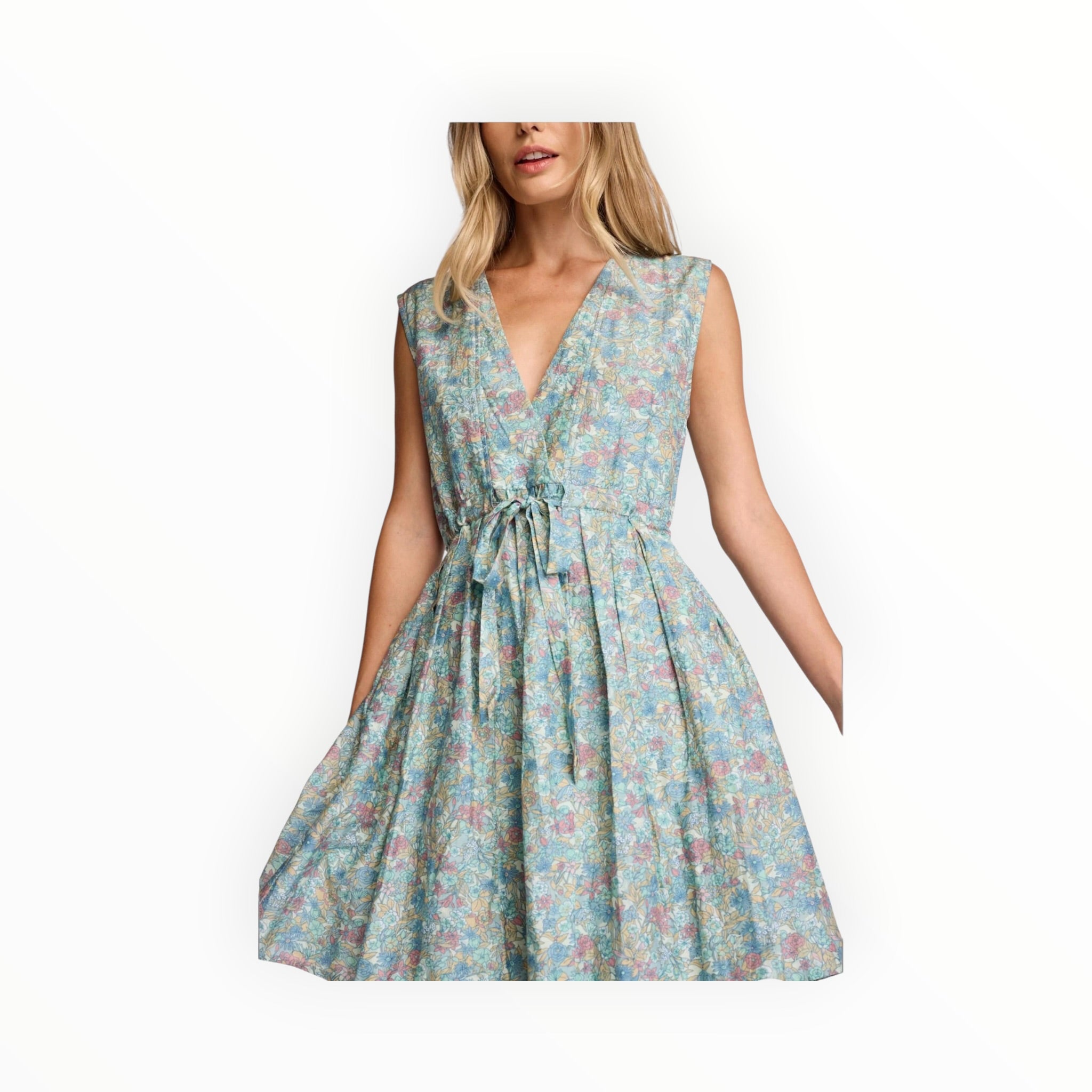 sundays Daphne Dress - Vintage Floral